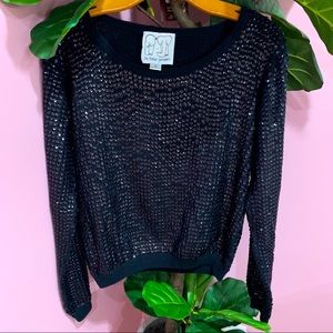 Sequin Sweatshirt by Peter Jensen